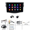 thumbnail image 3 of Radio estéreo para coche de 9 pulgadas, compatible con CarPlay y GPS Navi, para Toyota Rav4 2007-2012, Android 13, 3 of 4