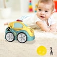 thumbnail image 1 of Modo de trayectoria  dibujos animados Inteligente eléctrico con luces suaves Música Radio Control Inducción Detección de gestos hay versión RC Yotijar Coche de dibujos animados, 1 of 10