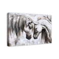 thumbnail image 2 of Creative Products Nuzzling Horses 30 x 20 Canvas Wall Art, 2 of 5