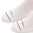 thumbnail image 3 of Ben Hogan Low Cut Motion Stripe 2 Pack White Socks Men 12 - 15, 3 of 4