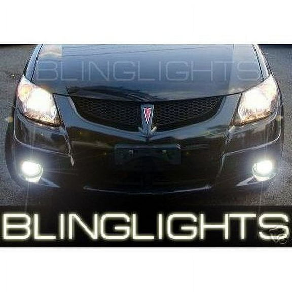 For 2005 2006 2007 2008 Pontiac Vibe Xenon Foglamps Foglights Driving Fog Lamps Lights Kit