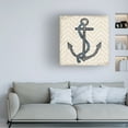 thumbnail image 2 of Trademark Fine Art 'Nautical Anchor' Canvas Art by Michael Mullan, 2 of 4