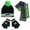 Green / purple / black, grave digger, variant on Monster Jam Grave Digger Beanie Scarf and Gloves 3 Piece Winter Accessory Set Newborn to One Size