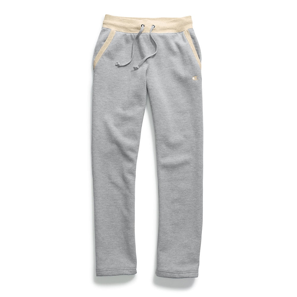 Champion Women/'s Fleece Open Bottom Pants M1064