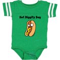 thumbnail image 3 of Inktastic Hotdog Hot Diggity Dawg Boys or Girls Baby Bodysuit, 3 of 5