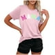thumbnail image 4 of Vestidos Cortos de Verano Imprimir Cuello Redondo Top de Manga Corta Casual, Vestidos Cortos con Mangas, 4 of 4