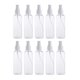 thumbnail image 1 of WORGEOUS Botella de spray vacía de plástico 10pcs 100ML para maquillaje y cuidado de la piel Uso de viaje recargable (Botellas transparentes con rociador blanco), 1 of 7