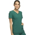 thumbnail image 5 of Cherokee iFlex Women Scrubs Top V-Neck Knit Panel CK605, 5 of 6