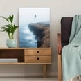 thumbnail image 5 of Qisvanset Framed Canvas Wall Art 12x16 Inch Peace Be Still Lighthouse Faith Bible Verse Art, 5 of 5