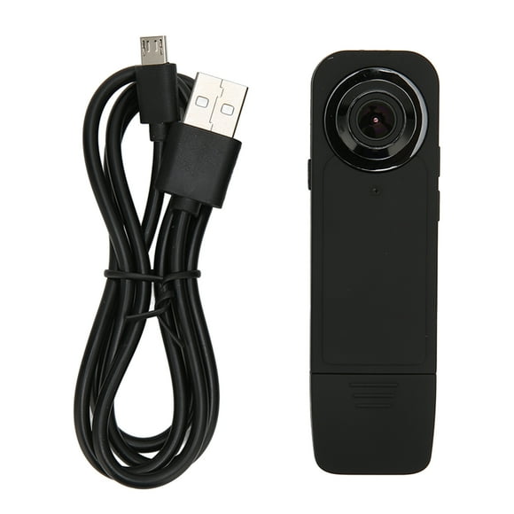 Mini grabadora de vídeo corporal portátil HD 1080P, ergonómica, ligera, protección de apagado, cámara de acción corporal para exteriores