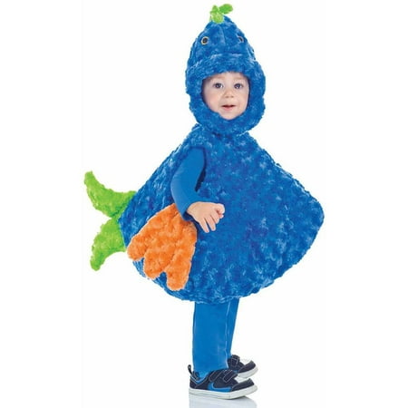 Big Mouth Blue & Green Fish Toddler Halloween Costume