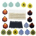 thumbnail image 4 of 18x Recreational Copper Plated Darts Professional Steel Tip Darts Set Excellent Grip, Suitable for All Skill Levels, 4 of 9