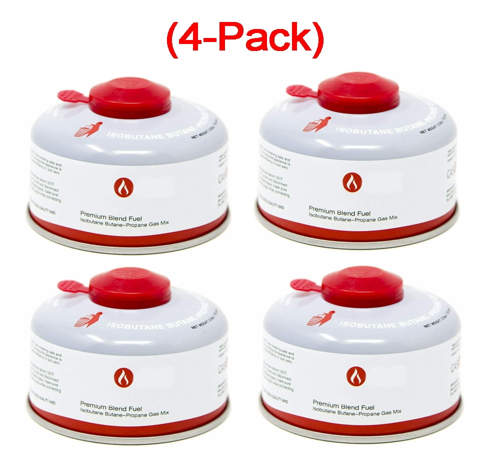 100G 4oz Isobutane ButanePropane Fuel Blend Canister Can Camping