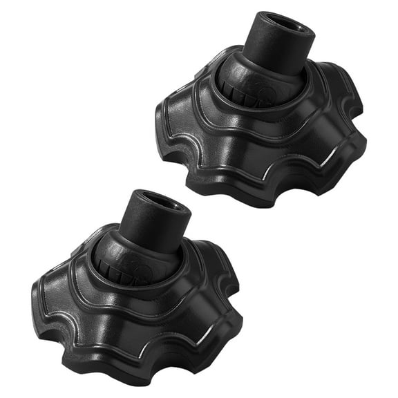 SKISUNO 4Pcs Chair Leg Protectors Outdoor Black Plastic Foot Covers Prevent Sinking on Grass Or Sand