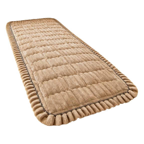 Sofa Cover Protector Mat for Couch Washable Flannel Pet-Friendly Non- Soft Blanket for 3 Cushion Sofa