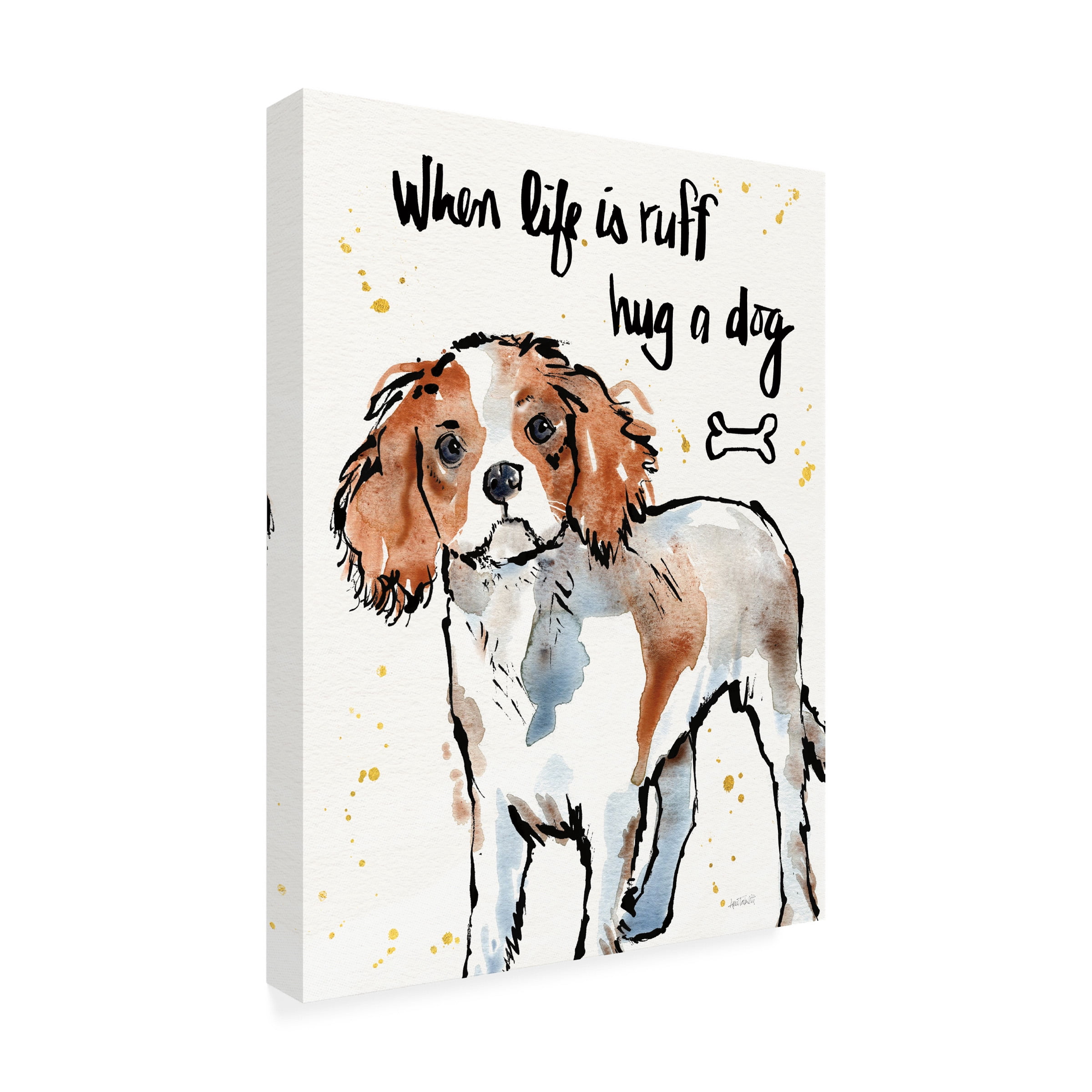 Anne Tavoletti 'Strike a Paws XII' Canvas Art