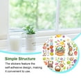 thumbnail image 4 of 9 Sheets Easter Window Stickers Background Sticker Festival Ornament Wall Decoration Party Supplies Scene Layout Glass Decal Type 2, 4 of 8