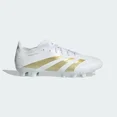 thumbnail image 1 of Adi-das Predator League HG/AG IF6381 White / Gold / Beige Soccer Spikes, 1 of 6