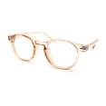 thumbnail image 5 of Classic Urban Hipster Keyhole Plastic Blue Light Filter Screen Glasses [Peach], 5 of 8