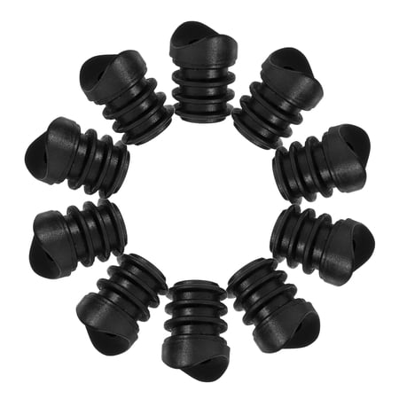 Supvox Caster Socket Sleeves Plastic for General Users 20Pcs