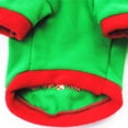 thumbnail image 3 of Vestido de Navidad para perros, ropa con capucha, jersey con capucha para cachorros, disfraz de Navidad, suministros para animales Sincero Hogar, 3 of 4