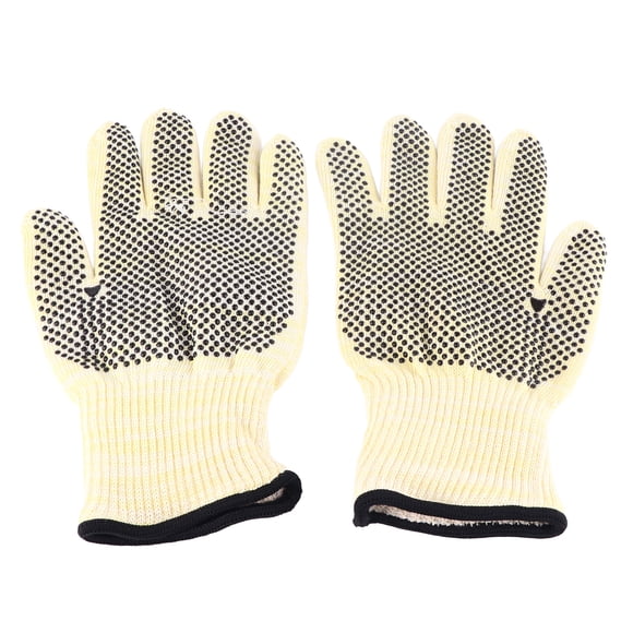 Guantes para barbacoa resistentes al calor NikouMX Guantes abiertos a prueba de fuego 800