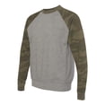 thumbnail image 2 of Independent Trading Co. Unisex Special Blend Raglan Sweatshirt Size up to 3XL, 2 of 5