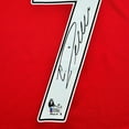thumbnail image 3 of Autographed/Signed Cristiano Ronaldo Manchester United Red 2008 Soccer Jersey Beckett BAS COA, 3 of 4