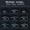 thumbnail image 3 of FlyFlise Car HUD 5.5 inch Head-up Display Windshield Projecter Digital Vehicle Speedometer Dual, 3 of 8
