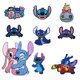 thumbnail image 2 of Miniso Lilo & Stitch-parches de transferencia de calor para camiseta, bolsa, zapatos, parches adhesivos bordados, puntada encantadora en la plancha, 2 of 4