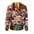 thumbnail image 4 of Fznquz Long Sleeve Blouses for Women Christmas Sweatshirts Winter Multicolor Cute Graphic Animal Print Womens Shirts Dressy, 4 of 4