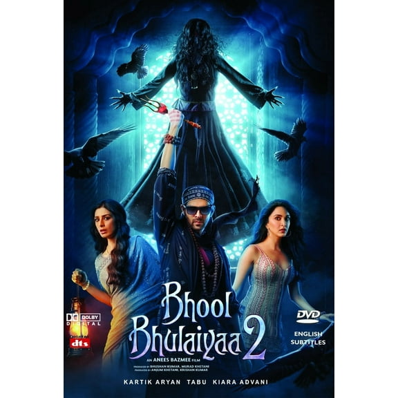 Bhool Bhulaiya 2 Hindi Movie - Film DVD-English Subtitles (NTSC - All Region)