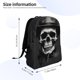 thumbnail image 4 of Easygdp Black White Hat Skull Mochila Versátil y Elegante: Comodidad, Almacenaje y Durabilidad para la Universidad, Trabajo, Viajes y Uso Diario, 4 of 8