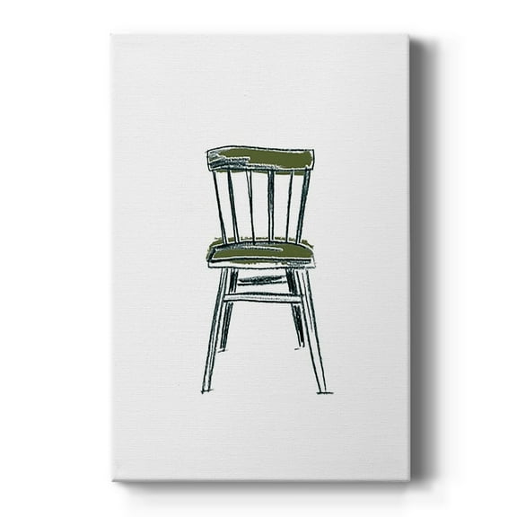Take a Seat IV Premium Gallery Wrapped Canvas - Ready to Hang