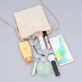 thumbnail image 3 of Douhoow Women Straw Bag Weave Shoulder Messenger Bag Casual Beach Crossbody Bag, 3 of 5