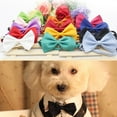thumbnail image 2 of POINTERTECK 30PCS Doux Chien Noeuds Papillon Mignon Chiot Chat Noeuds Col Réglable pour Fête Fête Fête Fête Fête Décoration pour Animaux de Compagnie, 2 of 3