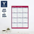 ATAGLANCE 2024 Erasable Calendar, Dry Erase Wall Planner, 12" x 16