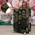 thumbnail image 4 of Black Gothic Sun Moon Pattern Luggage Cover Fashion Suitcase Cover Baggage Covers Fit 25-28 Inch Luggage (Go Travel), 4 of 5