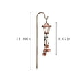 thumbnail image 3 of Specollect 3Pcs Memorial Sympathy Wind Chimes for Loss of Loved One Bereavement Gift Idea in Memory,Memorial Gift for Loss of Mother Father Red Copper Wind Chimes with 5 Bells Condolences Basket, 3 of 6