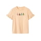 thumbnail image 1 of Camiseta para mujer de manga corta, transpirable, cuello redondo, para ir de compras L, 1 of 7