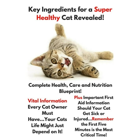 Healthy Cat Book - Key Ingredients for a Super Healthy Cat Revealed - eBook
