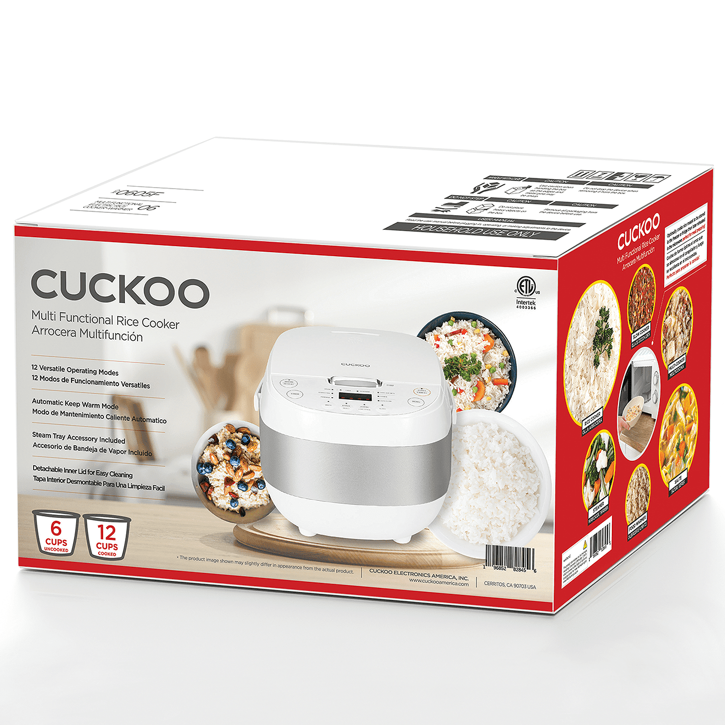  CUCKOO CR-0655F, 6-Cup (Uncooked) Micom Rice Cooker, 12 Menu  Options: White Rice, Brown Rice & More, Nonstick Inner Pot, Designed in  Korea