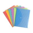 thumbnail image 3 of U Brands Single Pocket Poly Document Holders, 6 Count, Snap Closure, Multi-Color, 8.5 x 11 in., 3 of 8
