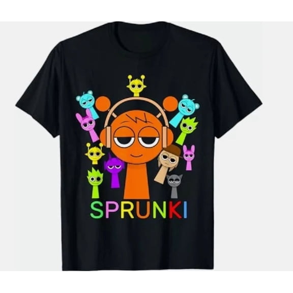Reprint Rare Funny Sprunki Just a boy who loves Sprunki Beat T-Shirt Unisex, All Size