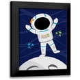 thumbnail image 1 of Robinson, Tamara 12x14 Black Modern Framed Museum Art Print Titled - Space Man, 1 of 5