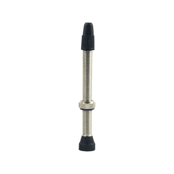 Sonducket Vástago de válvula de latón de 34/40/44/48/60MM, boquilla de aire resistente al agua para bicicletas, tapas de válvulas Ciclismo 60 mm