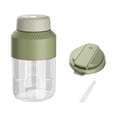 thumbnail image 1 of Licuadora portátil Mini vaso de batidora batidos botella deportiva 100ml máquina de batidos exprimidor de cítricos taza para viajes Fitness Oficina Verde Dos Tapas, 1 of 9