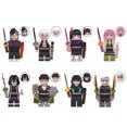 thumbnail image 1 of Juego de Mini figuras de Anime de 8 Uds., bloques de construcción, colección de figuras de acción, figuritas, suministros para favores de fiesta, regalos de cumpleaños para niños, 1 of 11