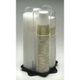 thumbnail image 4 of Cal-Mil 378 Revolving Cup and Lid Dispenser - 4 Compartments, Up to 3.5" Diam, Acrylic, 4 of 5