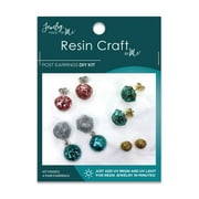 Resin Craft by Me Post Earrings UV Resin DIY Kit